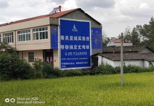 大竹决定墙体广告价格的因素有哪些?
