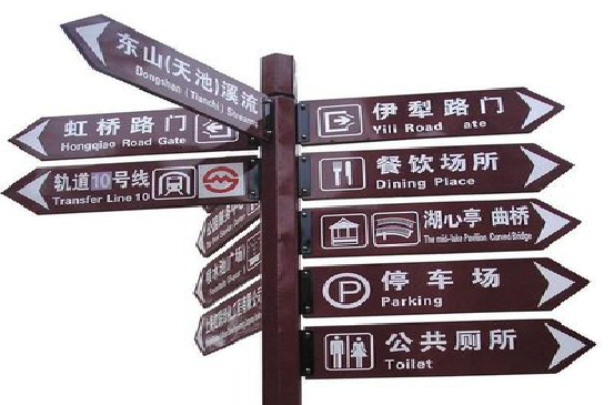 大竹标牌的基本功能。
