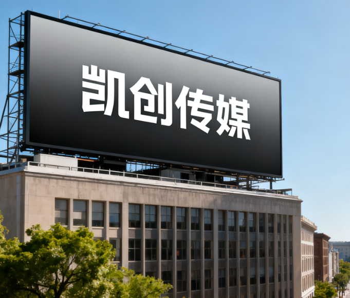 大竹户外广告牌的设计与制作