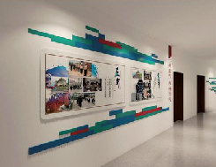 大竹企业文化墙用什么材料好？