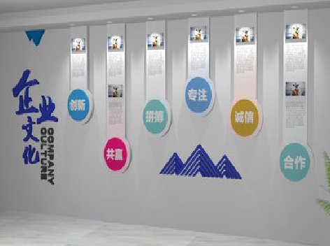 大竹企业文化墙需要传递什么办公文化？